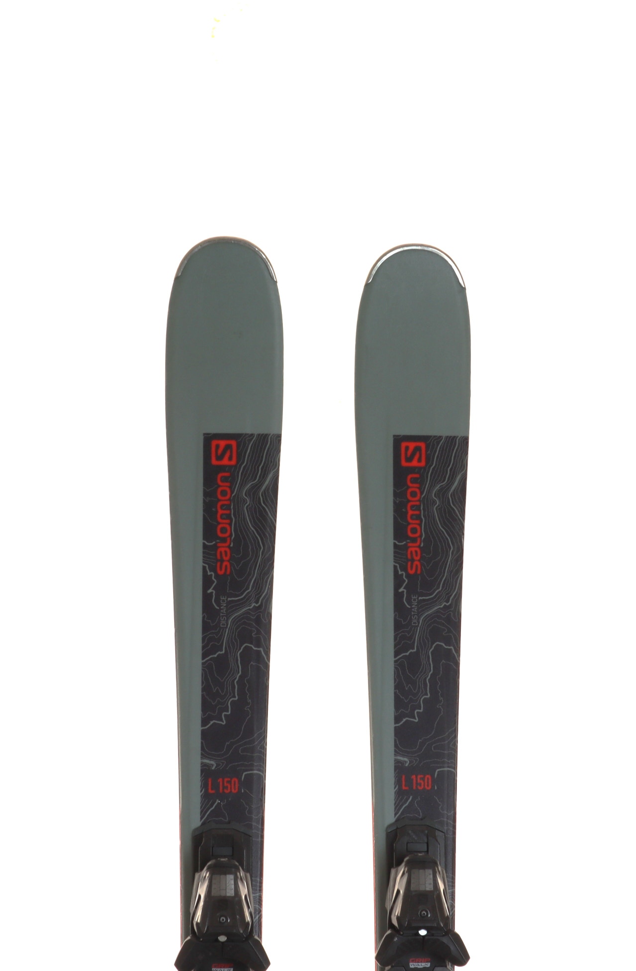 Used 2023 Salomon Distance 76 Ski with Salomon M10 Bindings Size 150 (Option 240088)