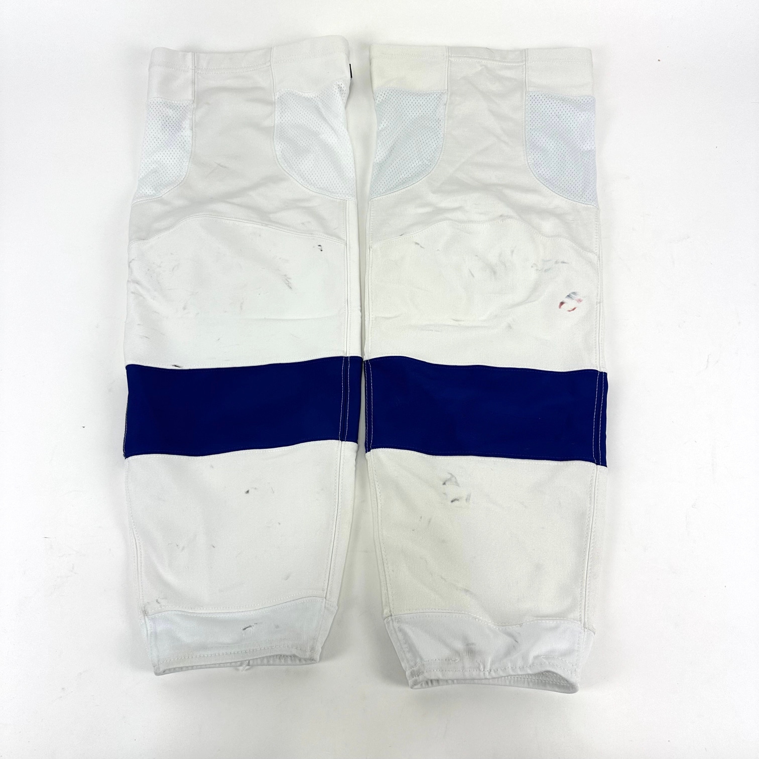 Used - Tampa Bay Lightning Game Socks - White - Adidas XL+