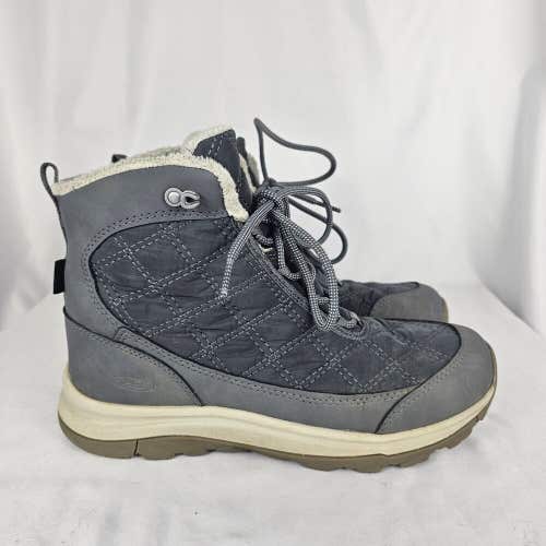 Keen Terradora II Wintry Waterproof Lined Gray Boots Womens Size 8 1025530