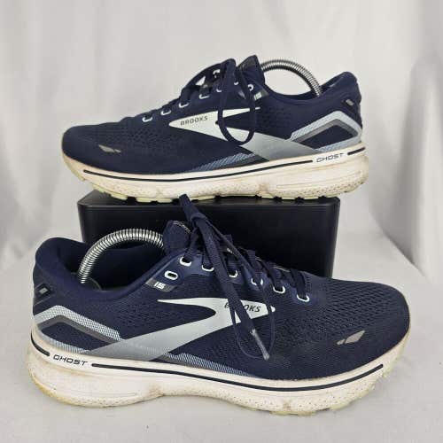 Brooks Ghost 15 Running Shoes Womens Size 10.5 Sneakers Training Athletic Blue