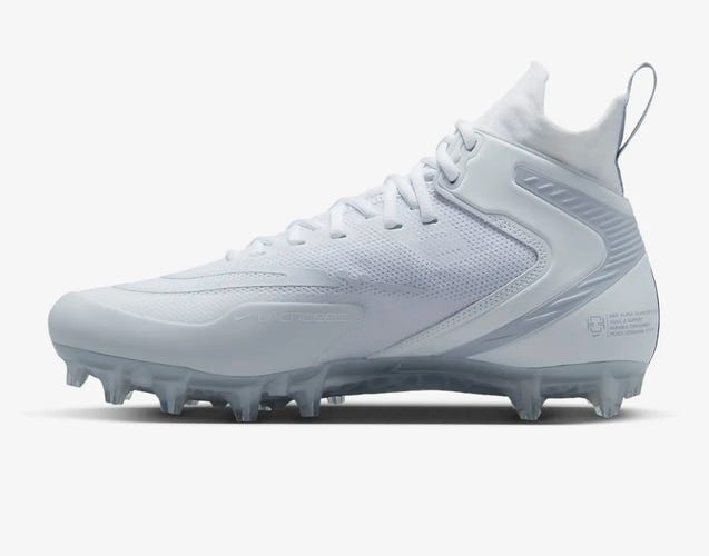 Nike Huarache 8 Elite white cleats men’s size 12.5 *BRAND NEW*