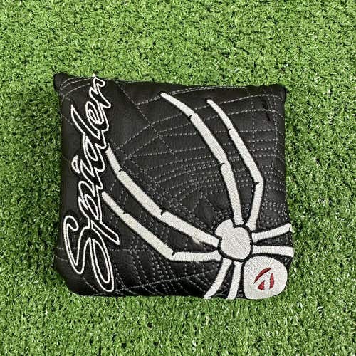 TaylorMade Spider Mallet Putter Headcover Black White