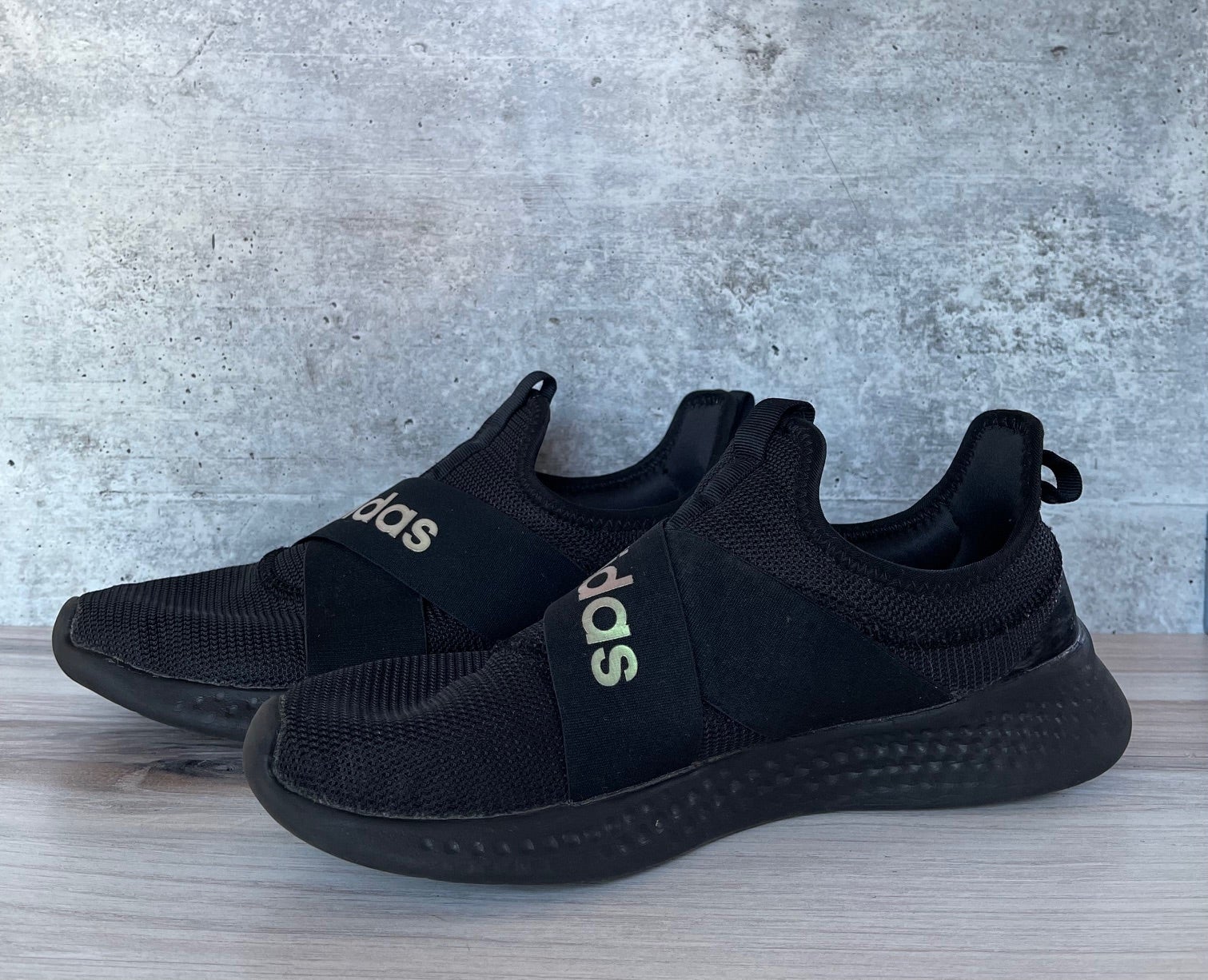 adidas gazelle silver green womens adidas Puremotion Adapt Shoes - Women's - Core Black / Cloud White / Cloud White