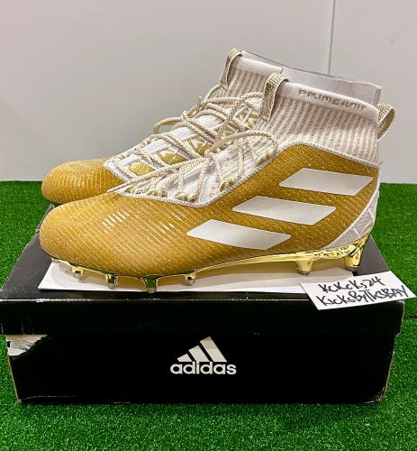 Adidas Freak Ultra Primeknit Gold Football Cleats size 11.5 Mens F36678 PK
