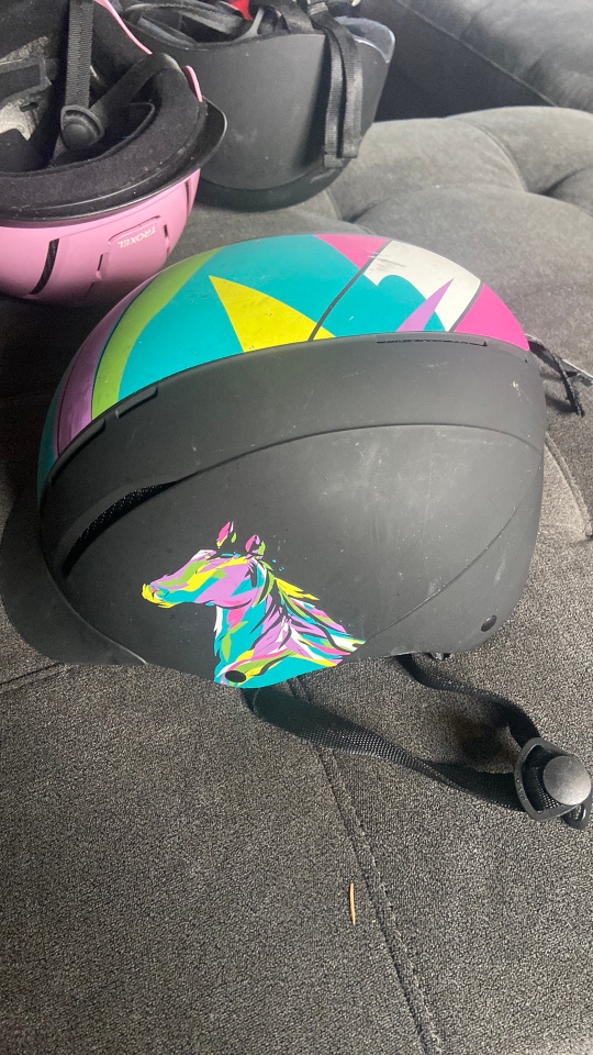 Troxel riding helmet size medium