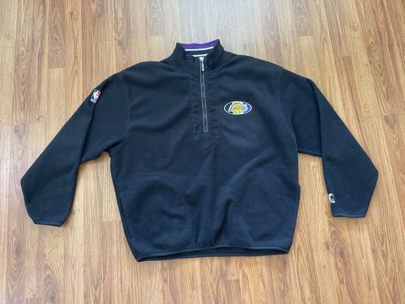 Los Angeles Lakers NBA BASKETBALL VINTAGE STARTER 1990s Size XL Sweatshirt!