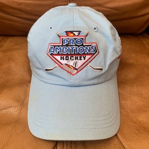 Pro Ambitions Hockey Blue Used One Size Fits All HEAD Hat