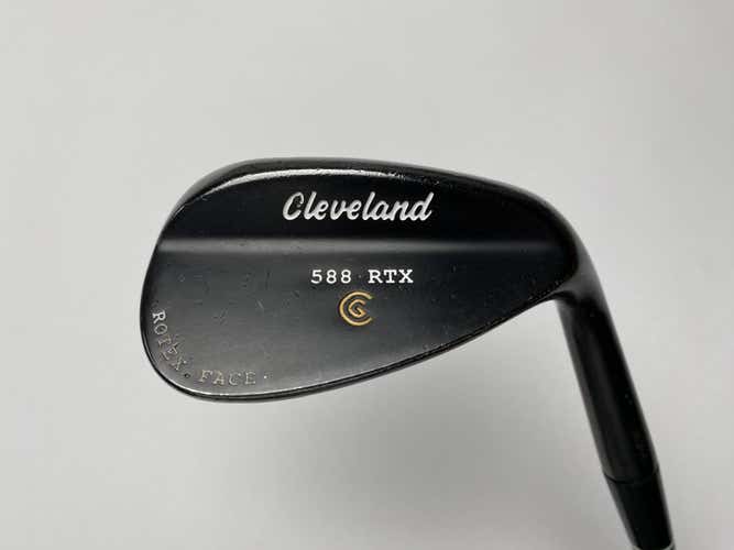 Cleveland 588 RTX Black Pearl 56* 14 True Temper Dynamic Gold Wedge Steel RH