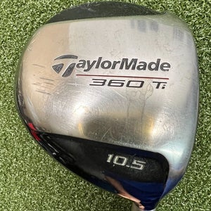 TaylorMade 360 Ti 10.5* Titanium Driver / Regular Graphite 46" /NEW GRIP /sa8480