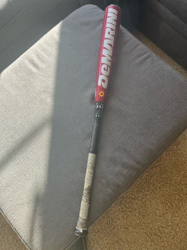 Used USSSA Certified 2015 DeMarini Alloy Voodoo Bat (-5) 27 oz 32"
