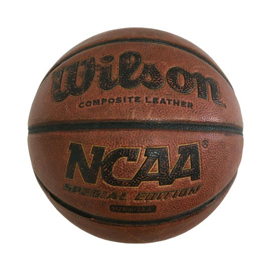 Used Wilson Ncaa Special Edition 28 1 2" Basketballs
