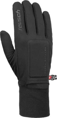 Reusch Adult Unisex Heatfinity TouchTec 49 05 167 Black Winter Sport Gloves NWT