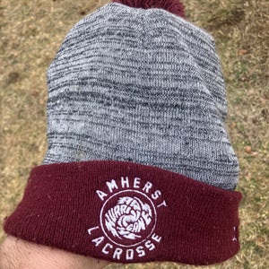 Amherst Hurricanes lacrosse knit hat