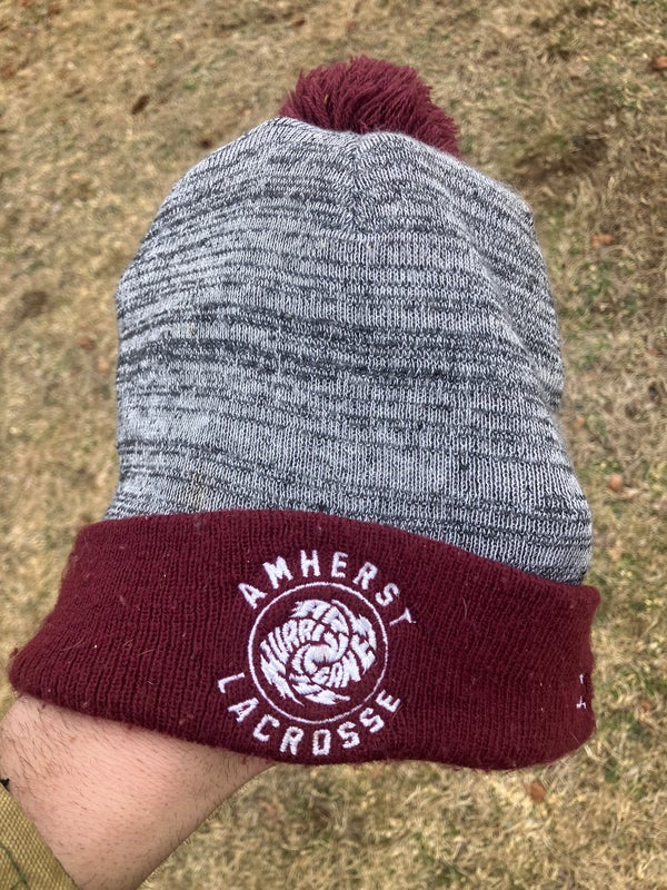 Amherst Hurricanes lacrosse knit hat