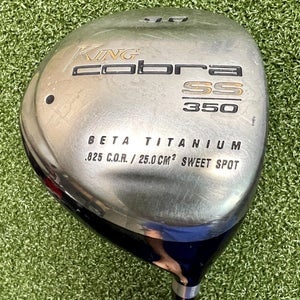 Cobra ss350 9* Titanium Driver Aldila HM Tour Stiff Graphite / NEW GRIP / sa8491