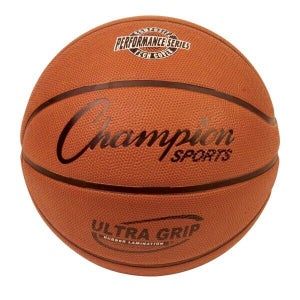Champion Sports Official Size 7 (29.5") Ultra Grip Composite Rubber Basketball