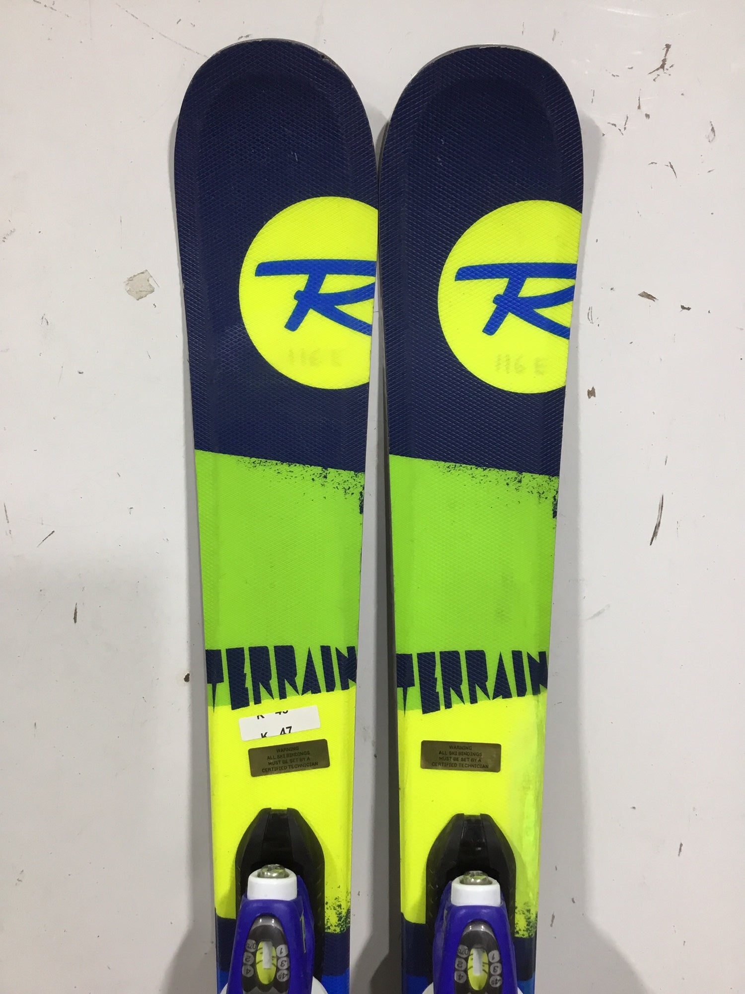 程度良好 ロシニョール terrain girl 116 kids スキー板 ウィンター