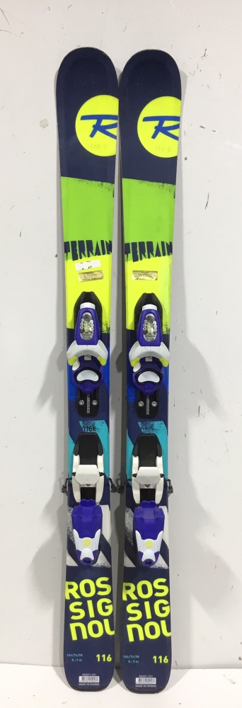 116 Rossignol Terrain Jr skis