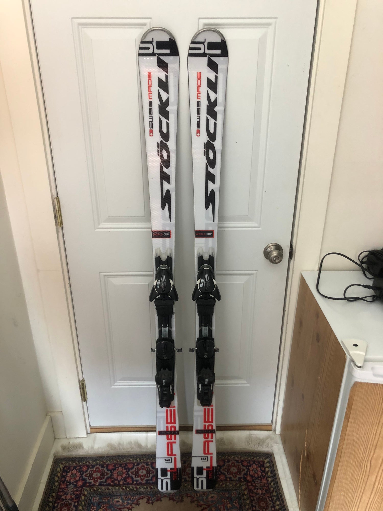 Used Unisex 170 cm Stockli All Mountain Laser SC Skis With 