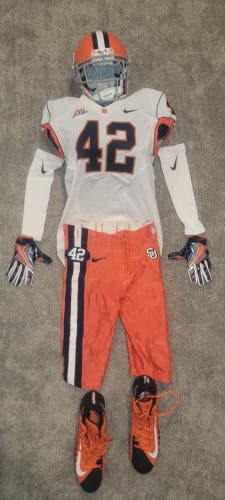 Syracuse Football Uniform and Pads Set
