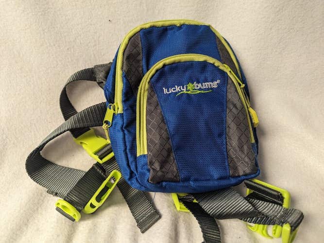 Lucky Bums Youth Ski Harness and Leash Size Youth Color Black Condition Used