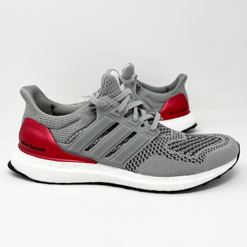 Adidas Ultraboost 1.0 Gray Scarlet Men’s Size 8 (HR0062)