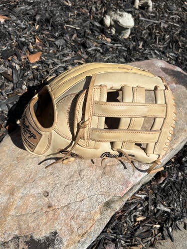 Rawlings Pro Preferred Heart of the Hide Outfield Glove 12.75" Never used in game