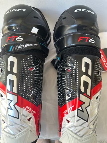 CCM Youth 12” JetSpeed Shin Pads