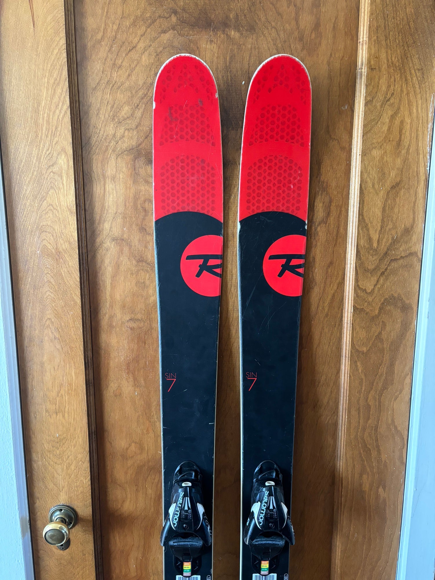 Rossignol Sin 7 180cm with Adjustable Salomon Z12 Bindings