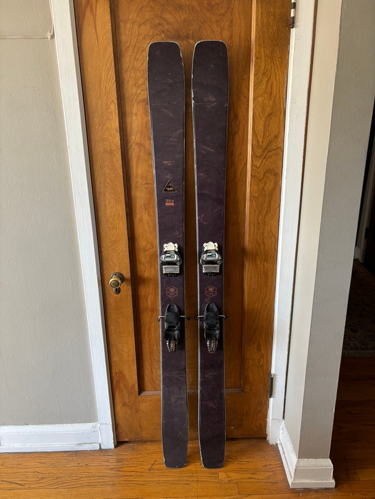 Moment Deathwish 184cm with Marker Griffon Bindings