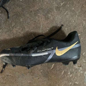 Black Kids Molded Cleats Nike Phantom GT Elite Cleats