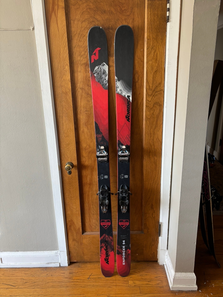 Nordica Enforcer 94 186cm with Marker Griffon Sole ID Bindings