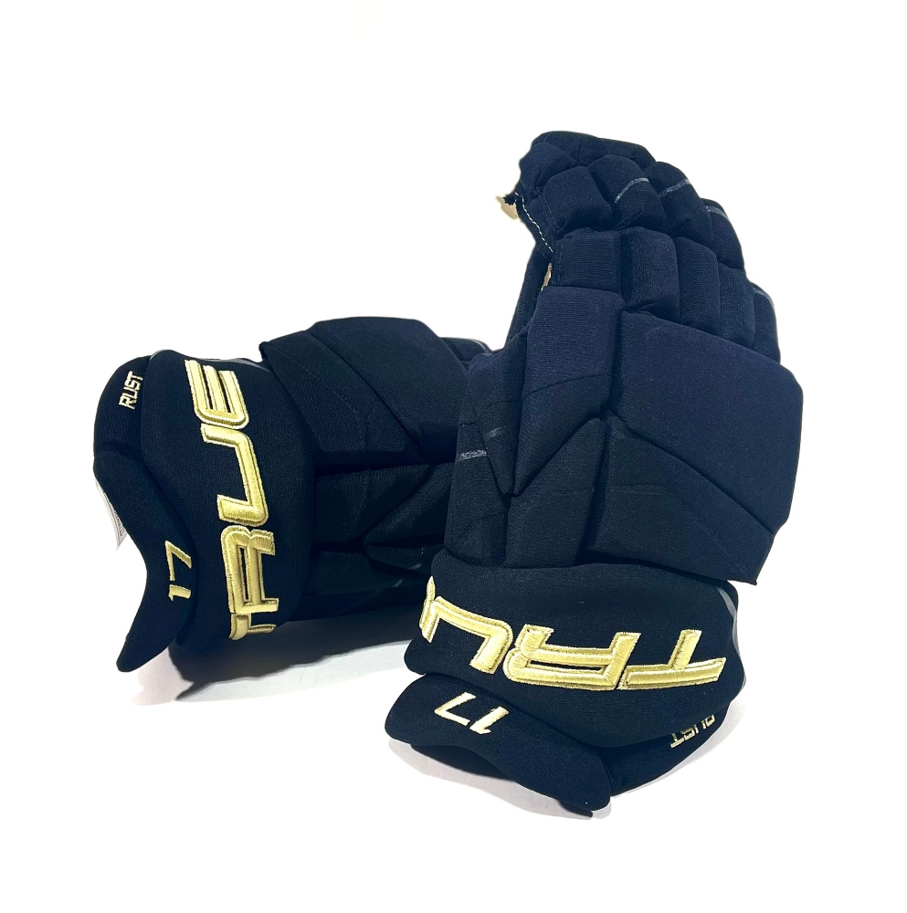 New 14" Catalyst 9X NHL Pro Stock Gloves PITTSBURGH PENGUINS Winter Classic - RUST #2