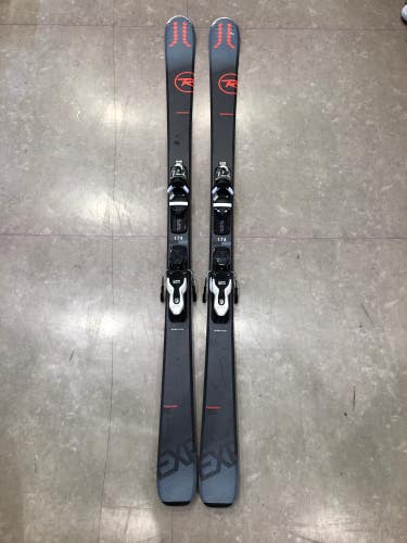 Used 174cm Rossignol Experience 80 CI Skis With Bindings
