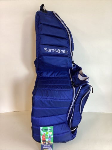Samsonite Soft Sided Padded Golf Travel Bag With Wheels