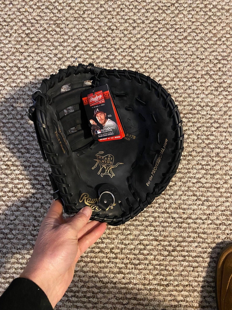 New Right Hand Throw Rawlings First Base Heart of the Hide Baseball Glove 12.5"