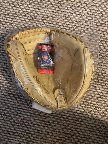 New Right Hand Throw Rawlings Catcher's Heart of the Hide Baseball Glove 34"