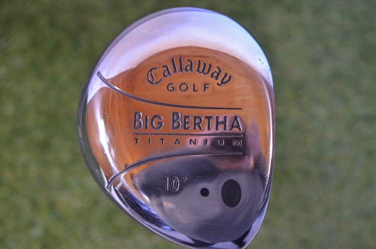 Callaway	Big Bertha	10* driver	RH	44.5"	Graphite	Regular	New Grip