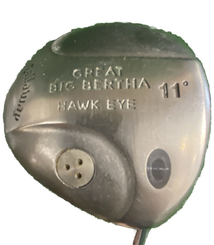Callaway Great Big Bertha Hawk Eye Driver 11 Degrees RH Gems Ladies Graphite 43"