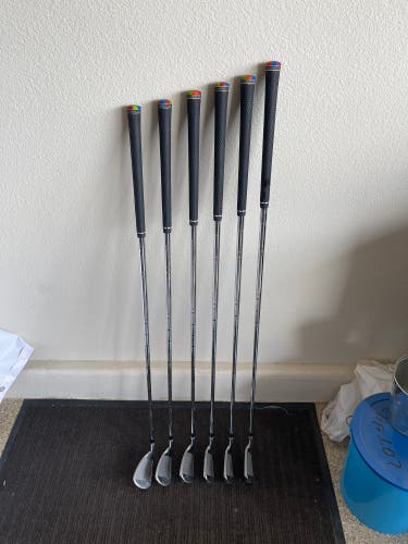 Cobra Bio Cell Silver irons 5-P regular steel shaft