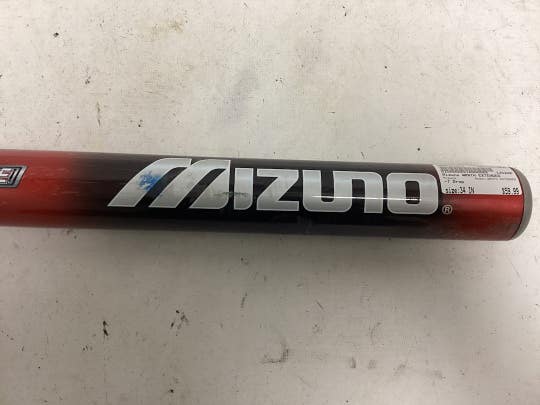 Used Mizuno Wrath Extended 34" -7 Drop Slowpitch Bats
