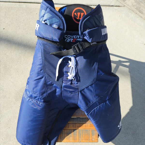 Warrior Covert QRE Pro Hockey Pants Senior Large Navy