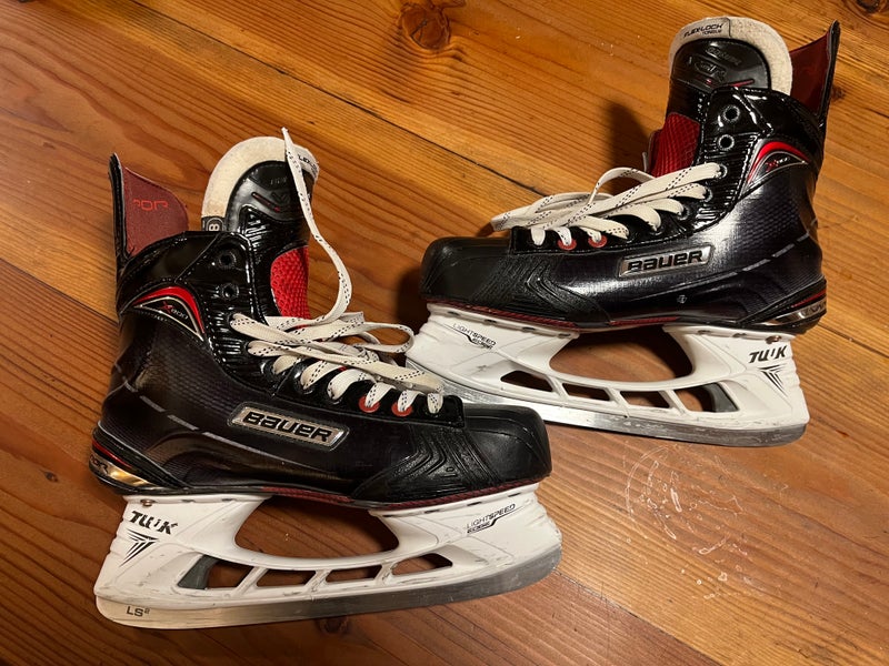Senior Used Bauer Vapor X800 Hockey Skates Regular Width 8.5
