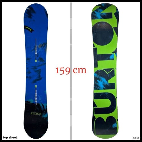 #1534 Burton Ripcord V-Rocker Mens Snowboard Size 159 cm