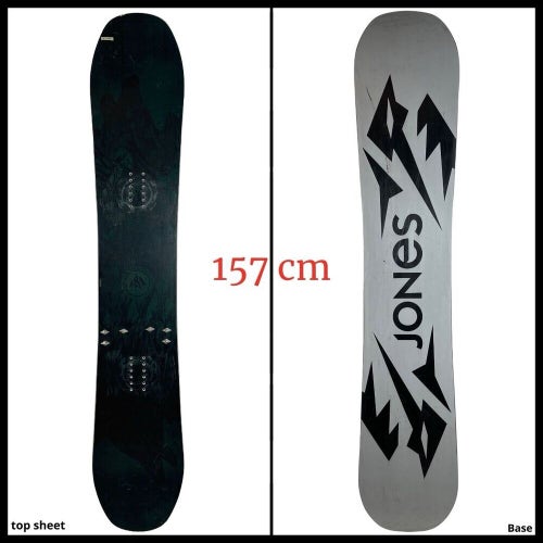 #1536 Jones Mountain Twin Mens Snowboard Size 157 cm
