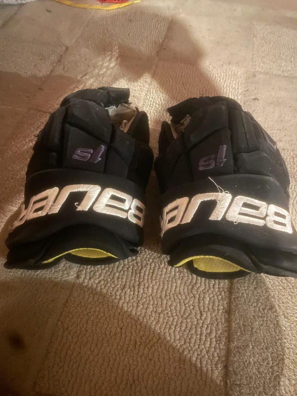 Pro Stock Bauer Supreme 1S Hockey Gloves 14"