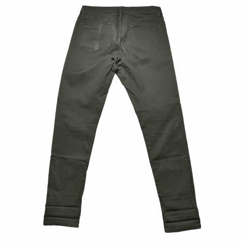 Club Monaco Slim Fit Five Pocket Chino Pants Dark Brown Men's Sz 31x32