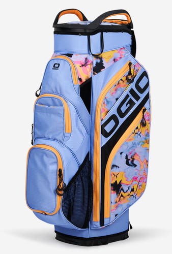 NEW 2023 Ogio Woode Acid Waves Cart Golf Bag