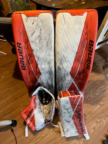 XXL Bauer Ultrasonic Goalie Full Set