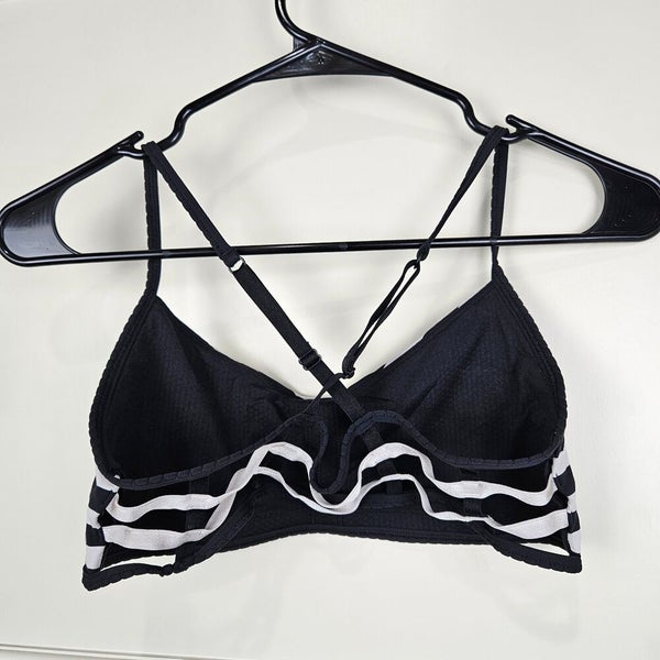 Lululemon Hot Spell Cage Sports Bra Women's Size 10 Cross Back